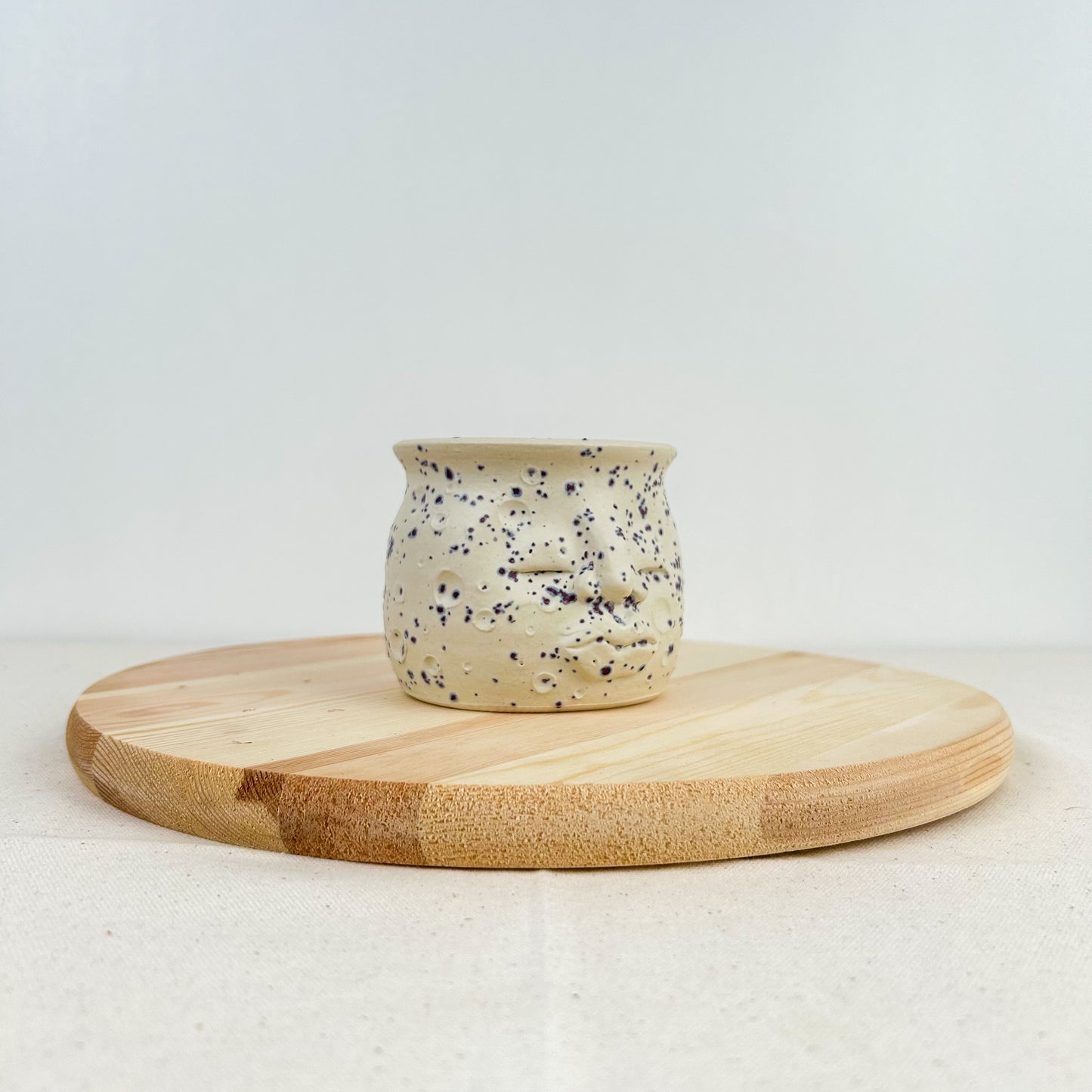Indigo Rain Moon Pot Sm 003