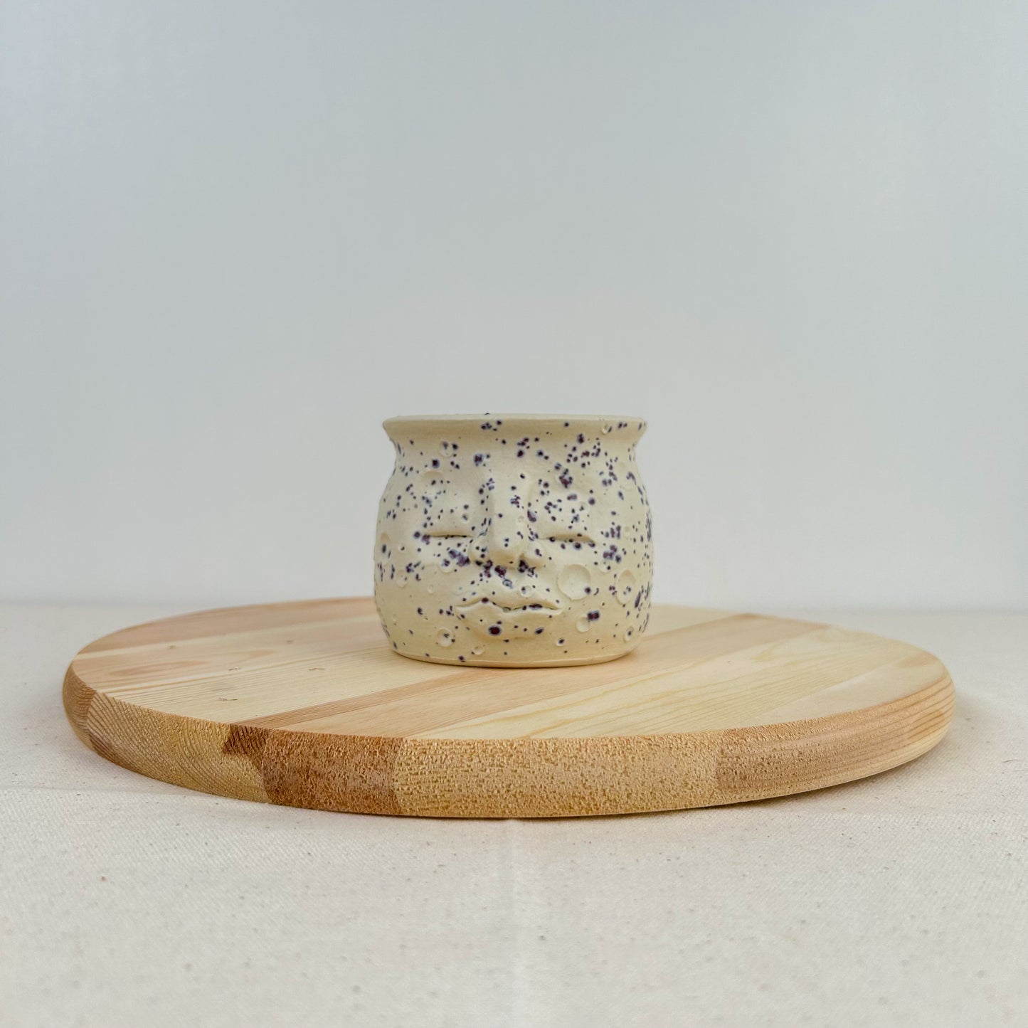 Indigo Rain Moon Pot Sm 003