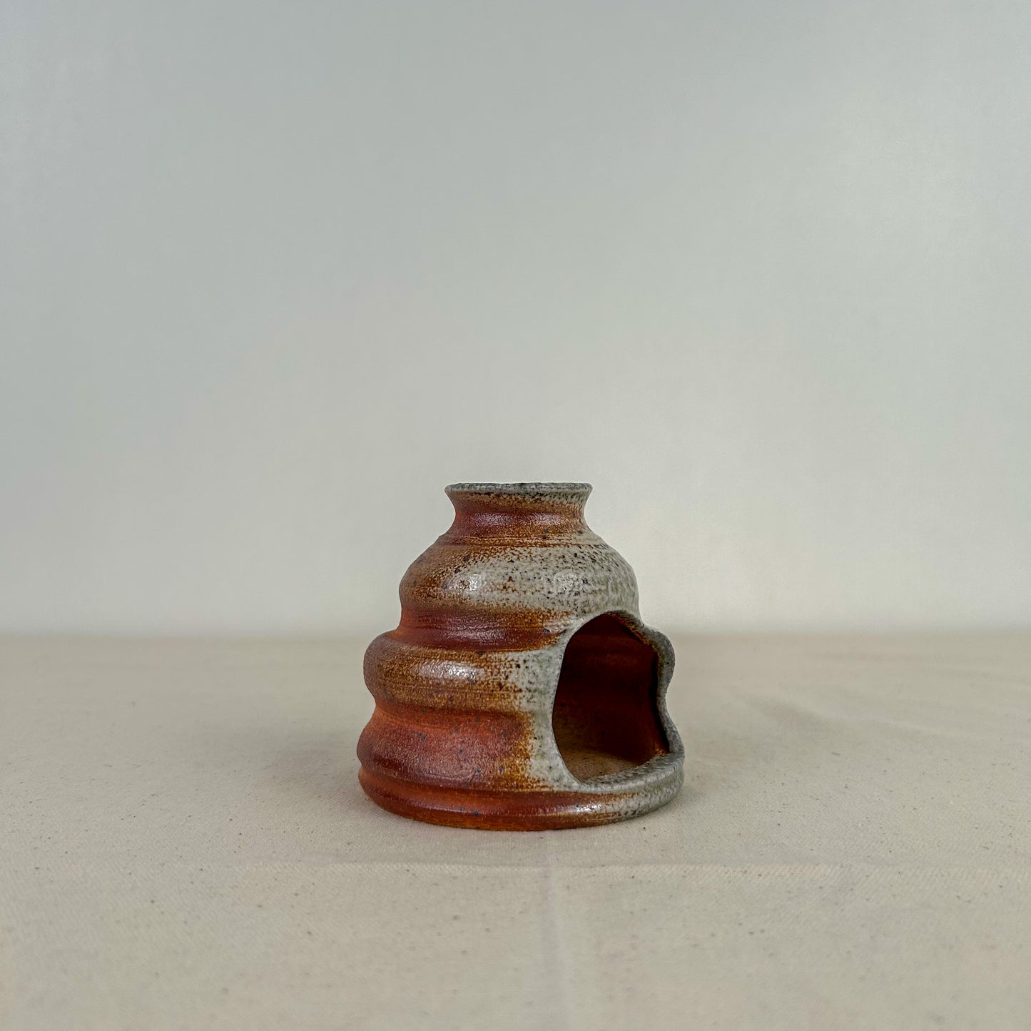 Soda ash chiminea